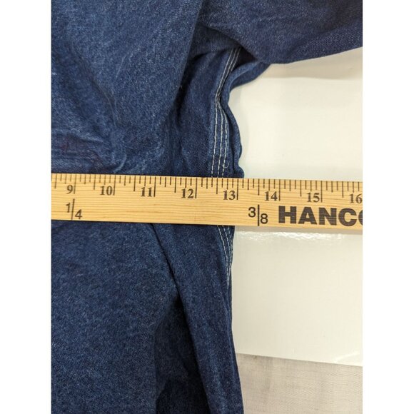 OshKosh B'Gosh Men Union Made Sanforized Carpenter Blue Jeans Size 36X28 - Picture 13 of 15